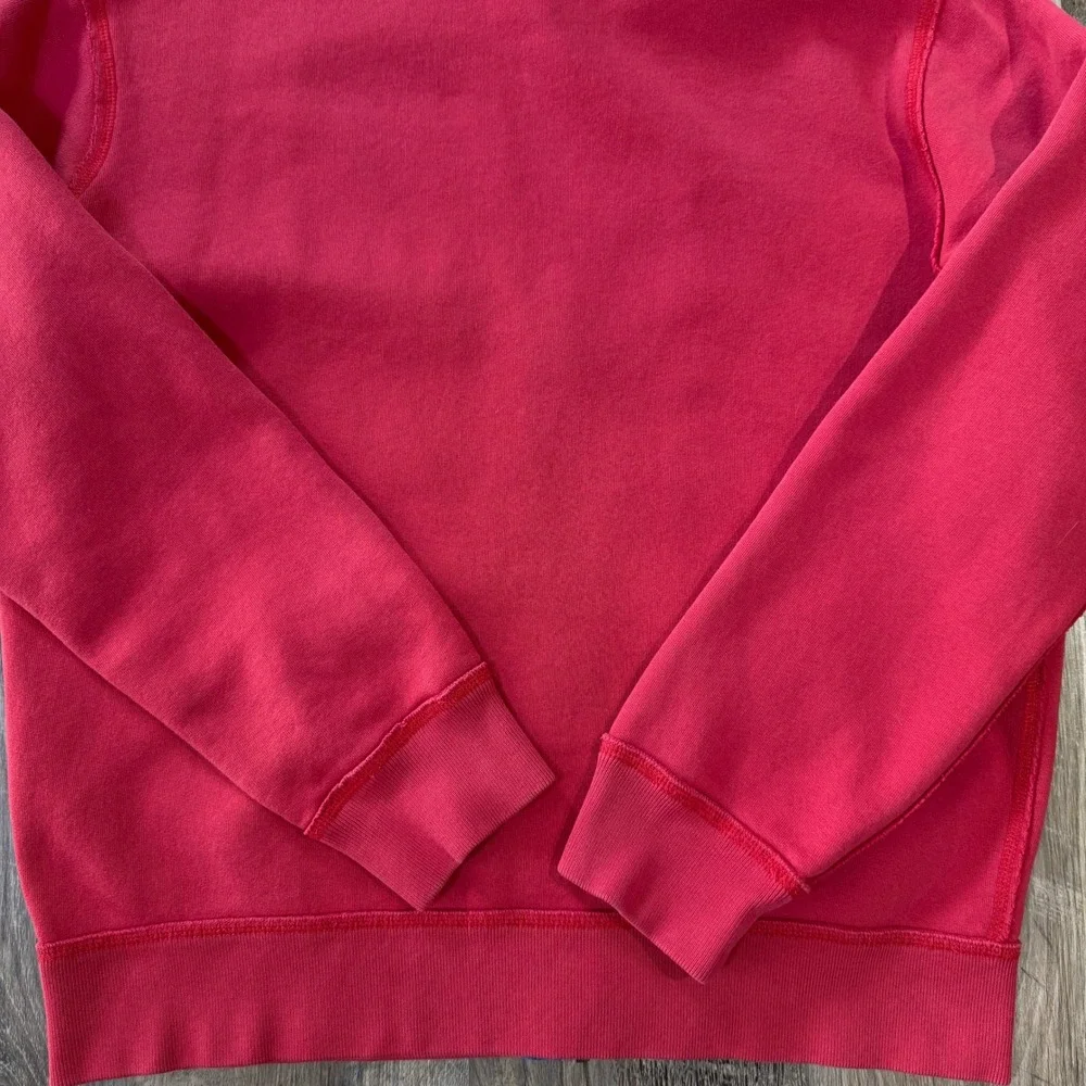 Polo Ralph Lauren Full Zip Fleece Hoodie Red Pony Mens Large L Sweatshirt Preppy